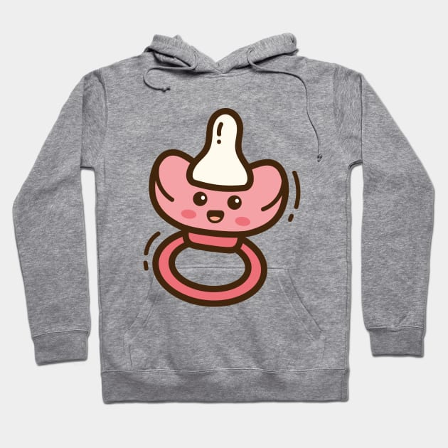 Baby Pacifier Hoodie by yellowline